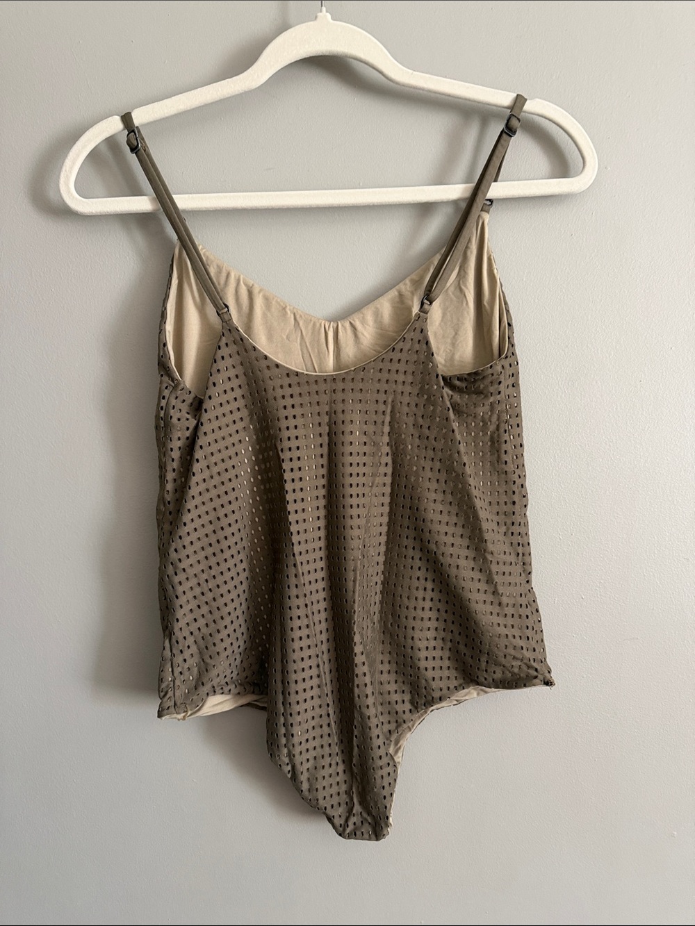 acacia swimwear Olive Mesh One-Piece Swimsuit - Picture 2 of 4